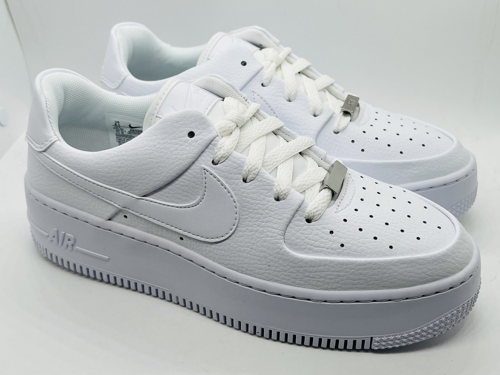 air force 1 sage low white