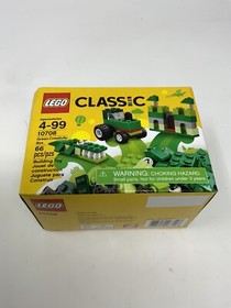 Lego Classic Ages 4-99 10708 Green Creativity Box 66 Pieces New Sealed