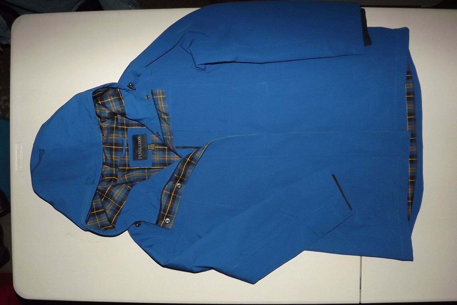 PENDLETON HOODED FULL ZIP BLUE  Jacket  WOMENS SM… - image 2