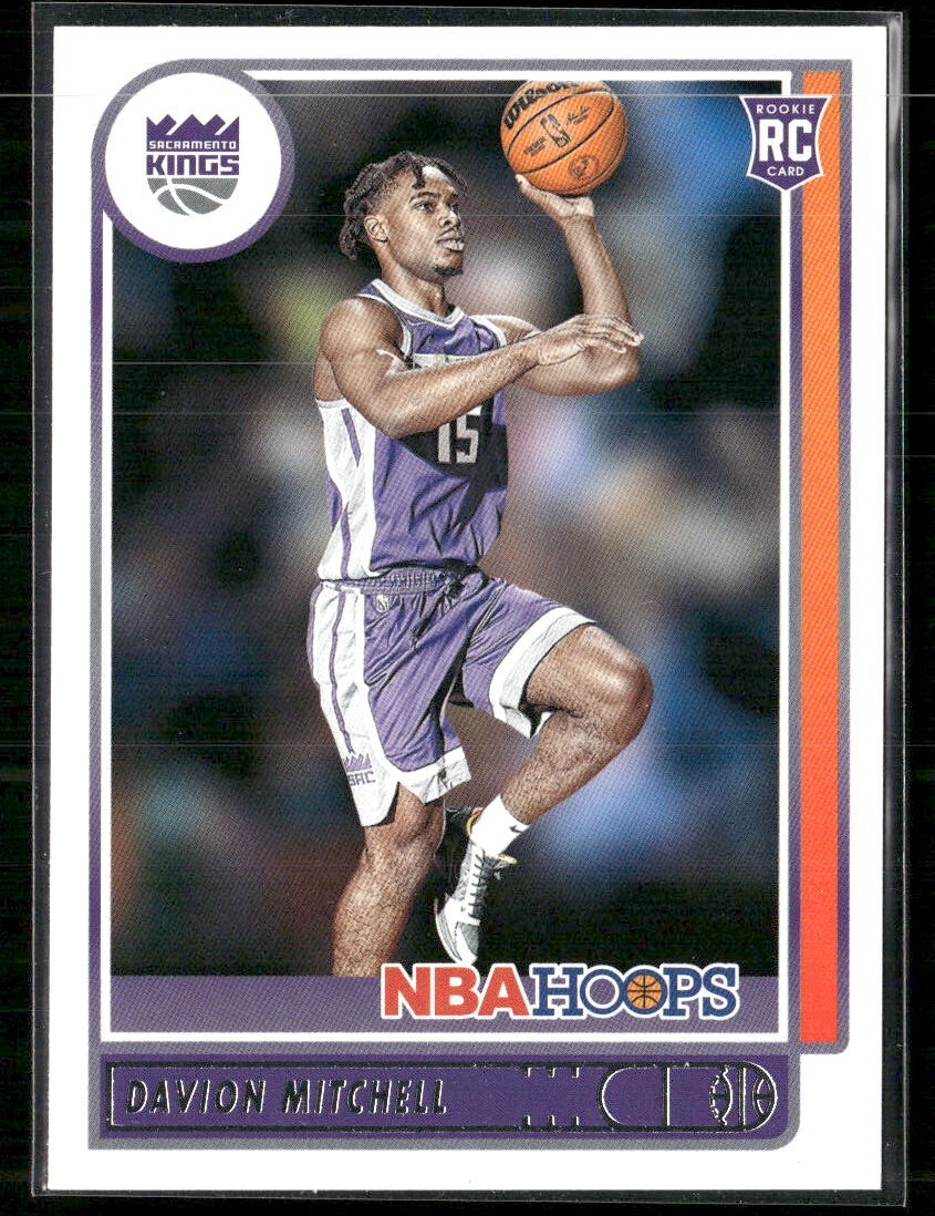 2021-22 Panini NBA Hoops - Rookies #228 Davion Mitchell (RC)