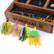 Bass Fishing Lures Spinner Baits Hard Metal Spinnerbait Buzzbait Swimbait Jigs