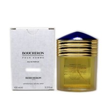 BOUCHERON POUR HOMME EAU DE PARFUM NATURAL SPRAY 100 ML/3.3 FL.OZ. T-WITH CAP 