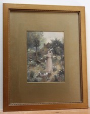 Ernest Walbourn - Stampa vintage con cornice dorata