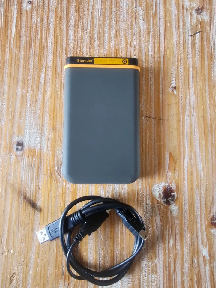 Transcend StoreJet SJ25M2 Protable Hard Drive 500GB USB 2.0 / 4619 - Bild 4 von 4