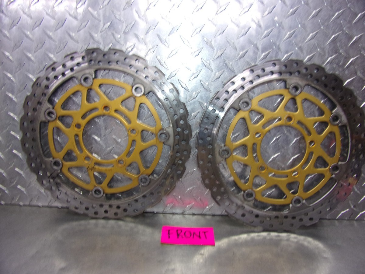 Original Malakai40 コンプリート 789 A KAWASAKI NINJA ZX 636 2006 OEM FRONT RIGHT & LEFT ROTOR (TWO