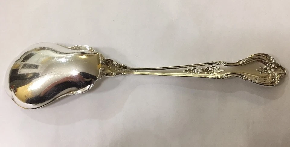 Cuchara de plata de ley Lunt Delacourt Foto 4 de 4