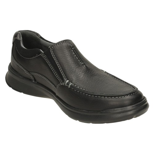 Zapatos de cuero sin cordones para hombre CLARKS Cotrell Free - Imagen 3 de 19