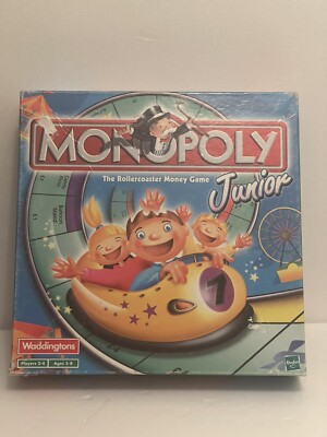 Monopoly Junior von Parker Hasbro Gesellschaftsspiel Kinderspiel Familienspiel