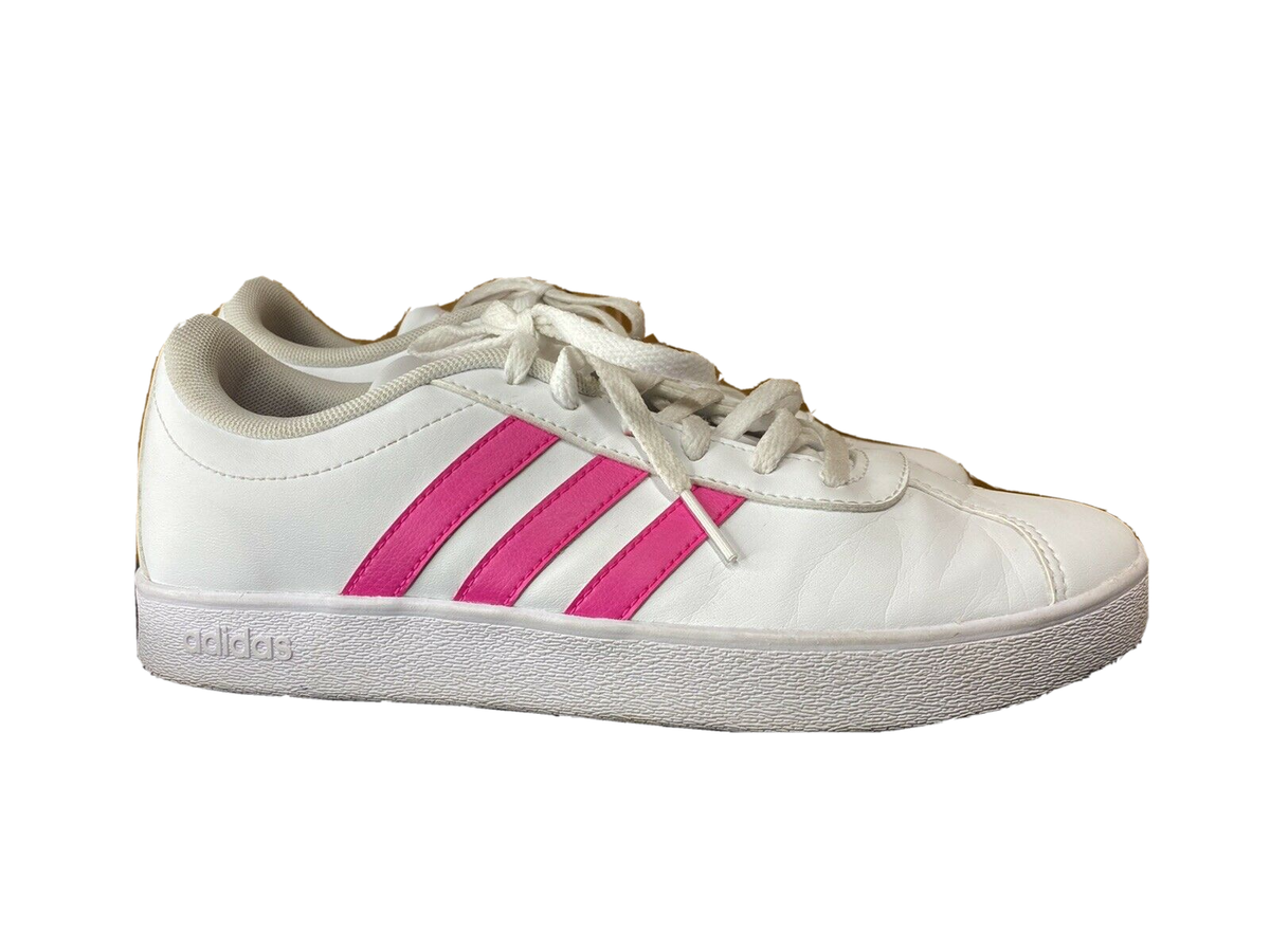 adidas gazelle silver green womens adidas VL Court 3.0 Women's Shoes, Size: 6.5, White Black main image 1