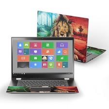 MightySkins Skin Compatible with Lenovo Flex 5 15" 2017 - Split Lion  Prot...