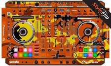 Pioneer DDJ-SX2 Skin Camo Orange Protective Decal StyleFlip Skins