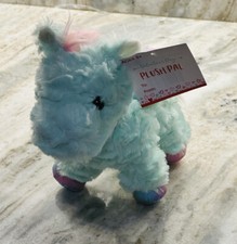 Valentines Day Cotton Candy Color Unicorn 8" Plush Stuffed Animal Toy