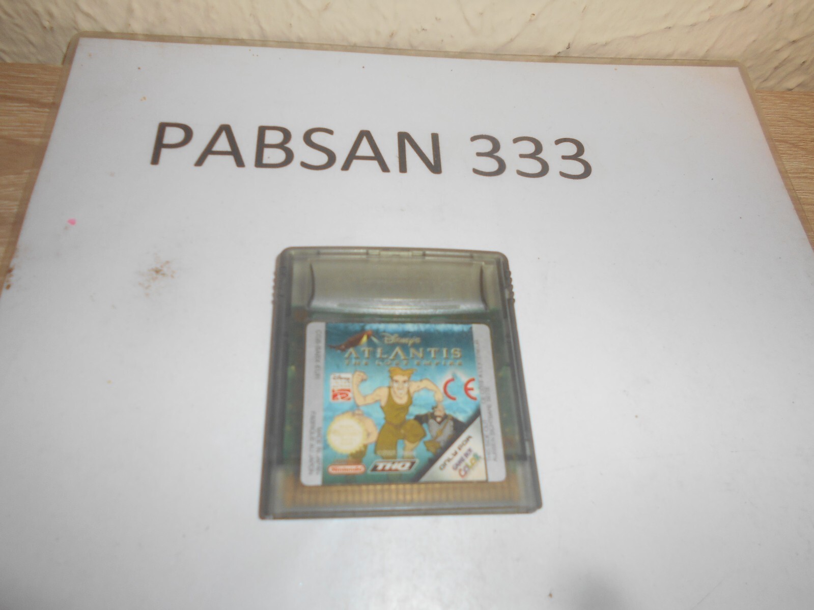 GAMEBOY - DISNEY ATLANTIS , PAL EUROPA , SOLO CARTUCHO