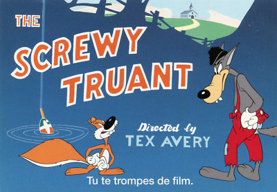 The Screwy Truant Directed by Tex AVERY Kino Comics Comic Illustriert