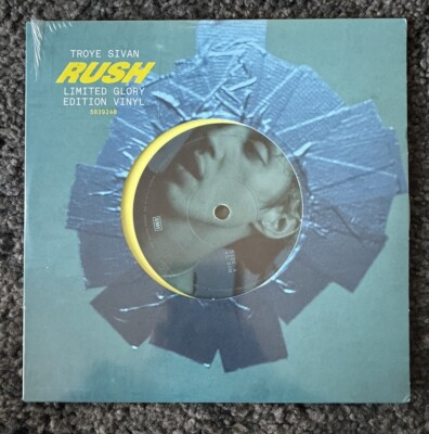 rush (glory edition yellow 7'' single vinyl) - troye sivan