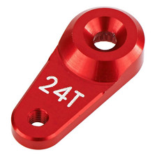 Arrma AR340103 Servo Horn Metal 24T Aluminum Red C8870