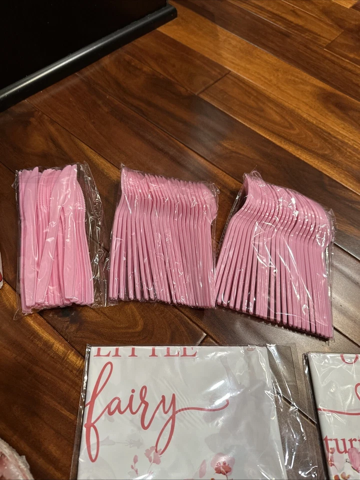 Party Supplies 2nd Birthday Kids Toddler Cups Plates Napkins Tablecloth Utensils - Image 4 of 4