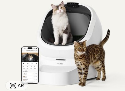 PETLIBRO Luma Smart Self-Cleaning Litter Box, Wi-Fi Automatic Cat Litter Box