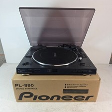 Pioneer PL-990 Full Automatic Stereo Turntable Vinyl Record Player Working