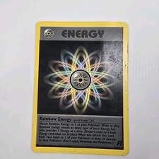 Rainbow Energy Rare Team Rocket Unlimited Pokemon Card 80/82