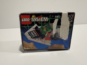 Lego 6813 Galactic Chief, Space Police II, 1993, Complete With Box & Instruction