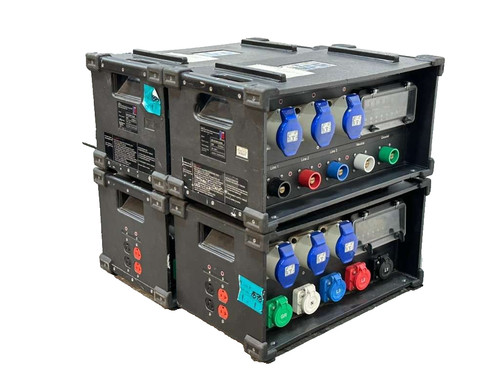 INDU POWER DISTRO 208V 30A X 6 CEE 30A-BLU3, ED DUP X2 #1875-79 (One) THS
