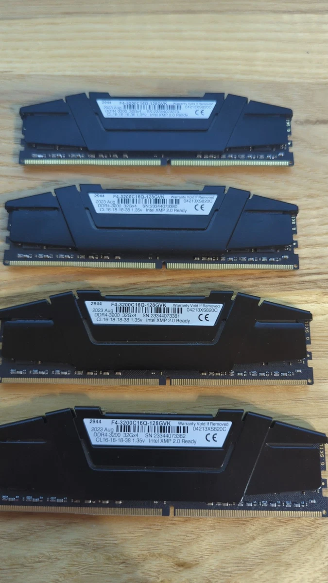PC4-25600 (DDR4-3200) Bus Speed Computer RAM 32 GB Capacity per