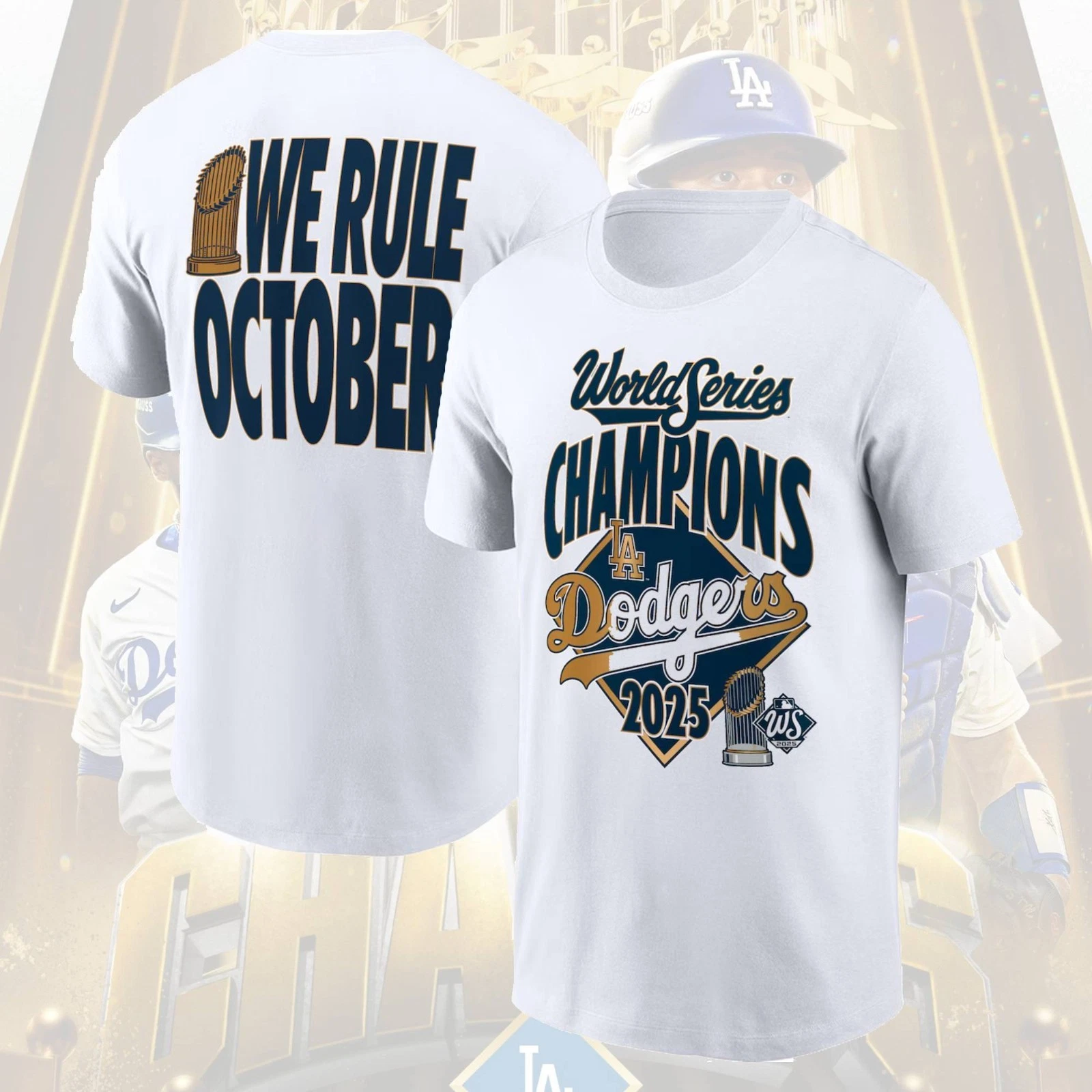 Los Angeles Dodgers 2025 World Series Champions Locker Room Fan Gift