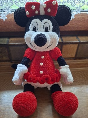 Minni Mouse gehäkelt Handmade Walt Disney 