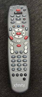 Xfinity Comcast Universal DCX Remote Control ON DEMAND TESTED **WORKS** Silver