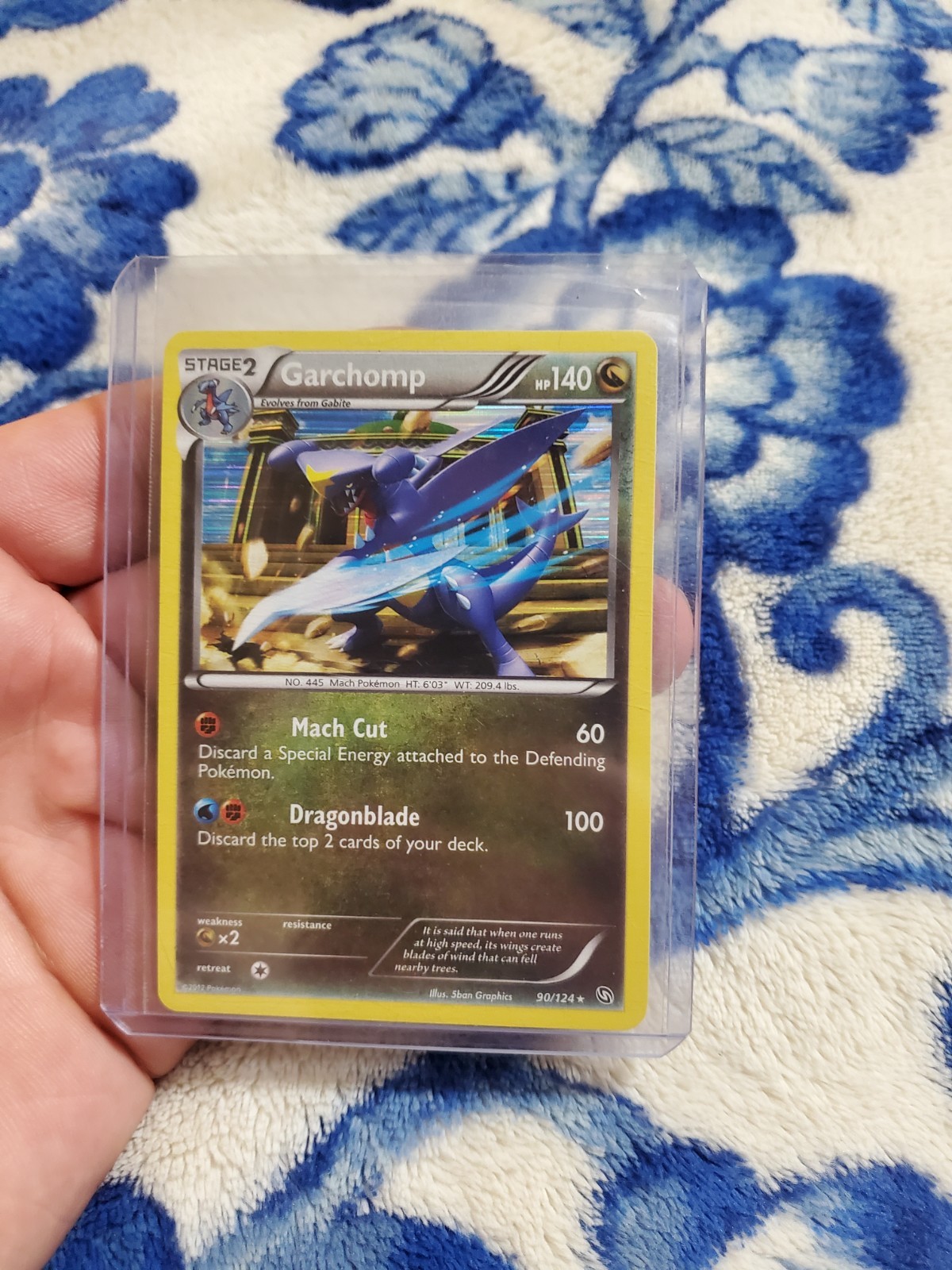 Pokemon 2012 Near Mint NM Garchomp Dragons Exalted Holo 90/124 Card