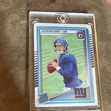 Panini Donruss Optic 2025 Rated Rookie Jaxson Dart #273 New York Giants