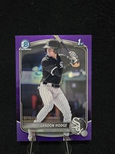 2025 Bowman Draft - Chrome Landon Hodge #BDC-93 Purple Refractor /250 (RC)