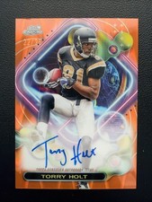 2023 Topps Composite - Cosmic Chrome Autograph Torry Holt #CCA-TH Orange #’d /25