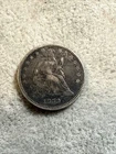 1859 Seated Liberty Half Dime VF Very Fine Details Nice Coin See Pics 7736