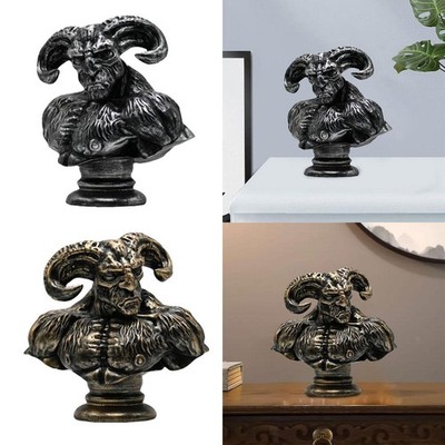 Harz Bust Head Statue Figurine Tabletop Orament 7.8x4.5x7,8 Zoll für