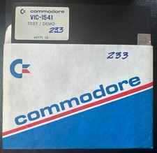 Commodore VIC-1541 Test/Demo 5.25 Disk