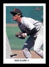 JACK CLARK ⚾ 1990 Leaf Baseball #287 San Diego Padres
