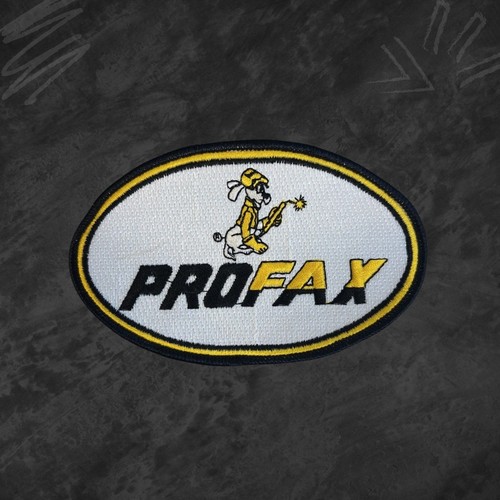 Opero Fax Logo Profax Welding Patch Sew-On Embroidered Logo Industrial Trade ...