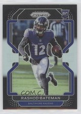 2021 Panini Chronicles Prizm Black Silver Prizm Rashod Bateman #PB-12 0jk3