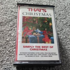 Various Artists, That's Christmas, Double cassette , 44 songs. SEE INFO / PHOTOS