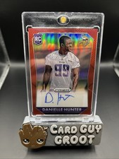 2015 DANIELLE HUNTER PANINI PRIZM RED RC ROOKIE AUTO AUTOGRAPH RED /299 VIKINGS