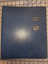 1966 Cadillac Salesmans Handbook Binder Original