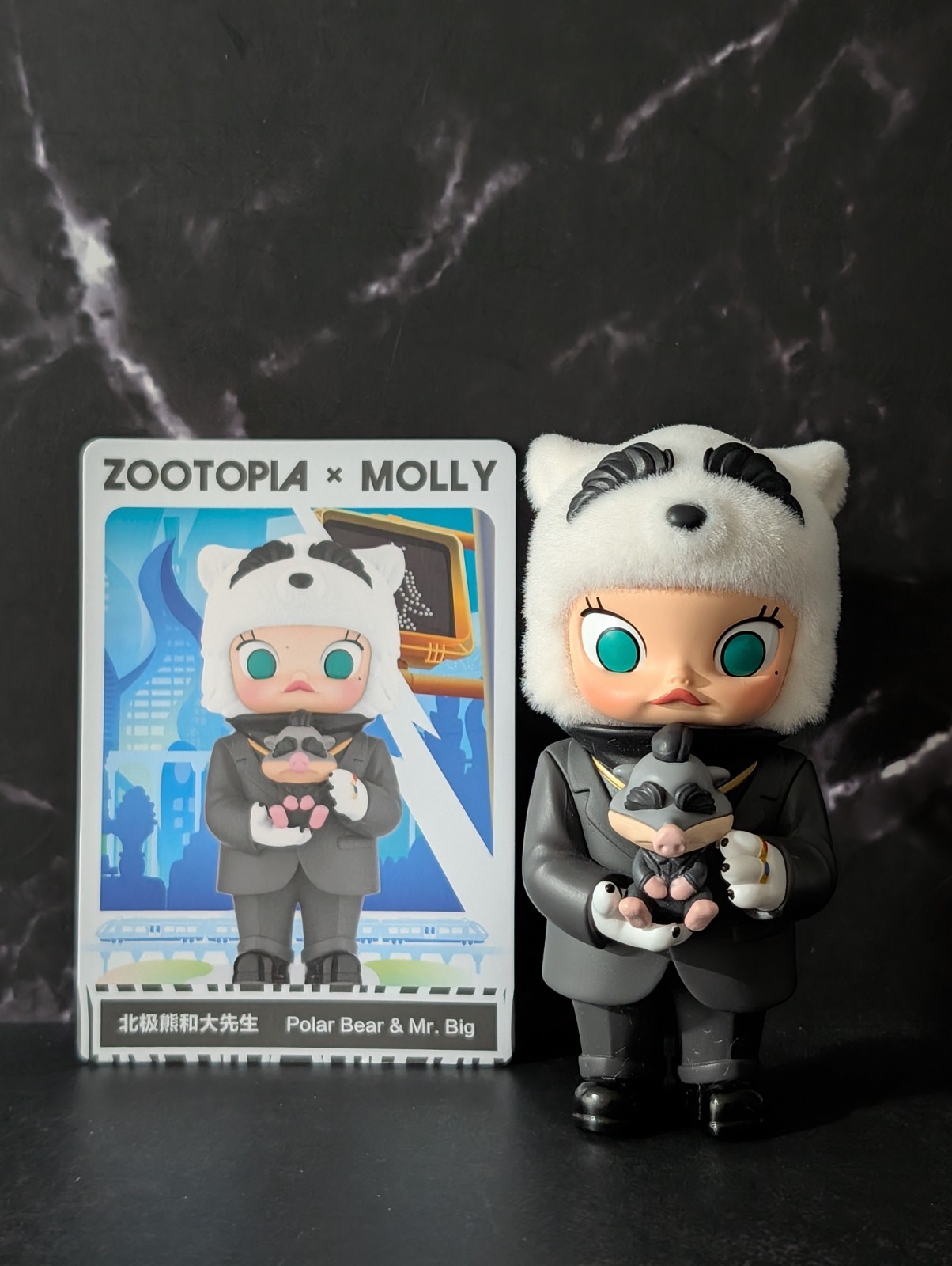 pop Mart MOLLY × Zootopia Co-branded Series Figures, Polar Bear & Mr. Big