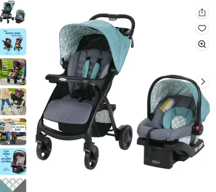 stroller graco graco mosaic travel system