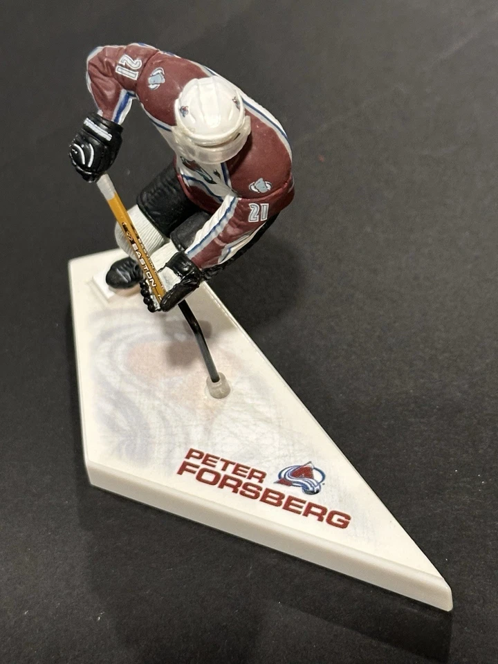 MCFARLANE NHL 2003 AVALANCHA PETER FORSBERG FIGURA DE 3 pulgadas (suelta) ¡Leer por favor!! Foto 3 de 4