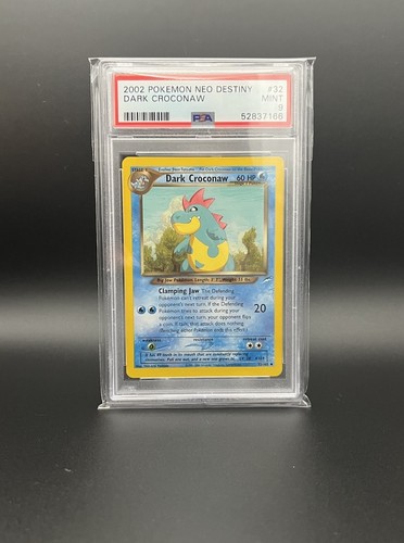 Dark Croconaw (Unlimited) graded PSA 9 for sale on eBay
