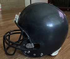 Casque De Football Vintage Années 60 – Hutch USA – Bleu/blanc, Taille 7 à 7 1/8 – Décoration