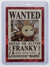 2024 One Piece Panini Treasure Box  Franky Wanted Poster  02/10 Serialized