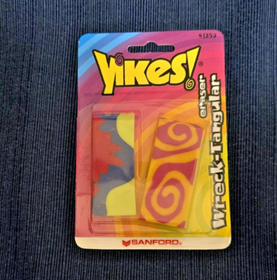 Vintage Nickelodeon Yikes Erasers # 91350 - New in Package